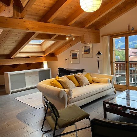 Apartmán Attic In The Alps Luzein Exteriér fotografie