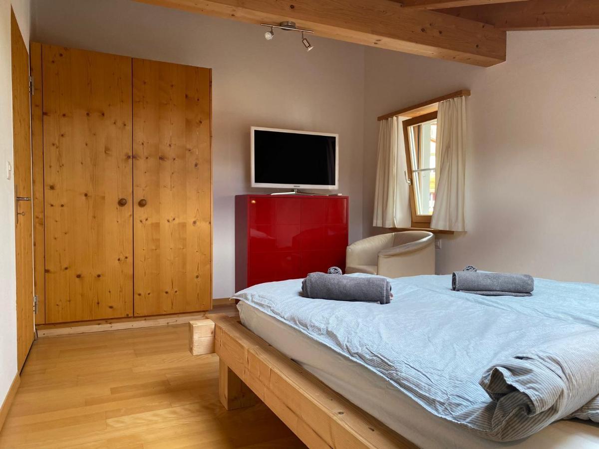 Apartmán Attic In The Alps Luzein Exteriér fotografie