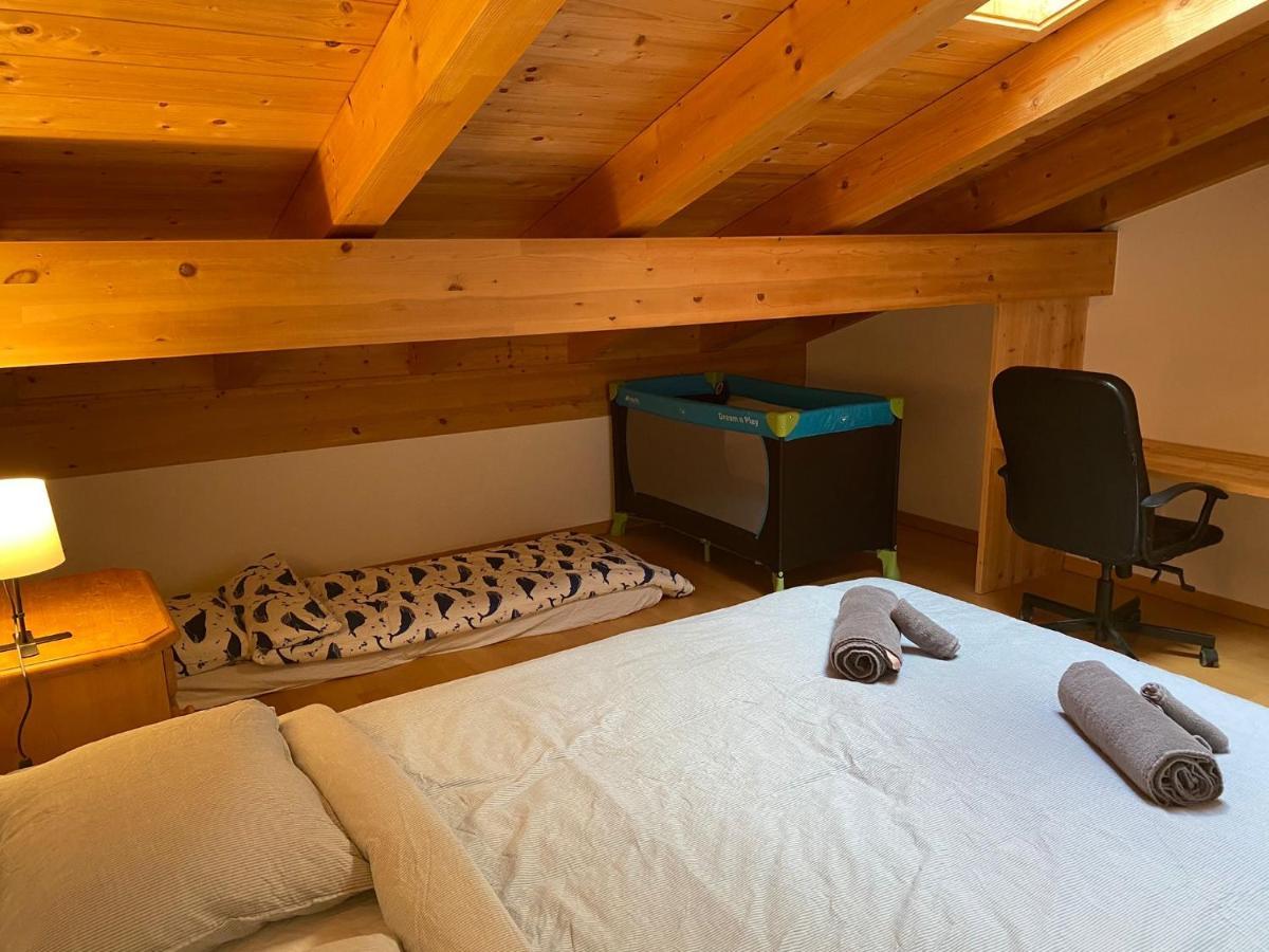 Apartmán Attic In The Alps Luzein Exteriér fotografie