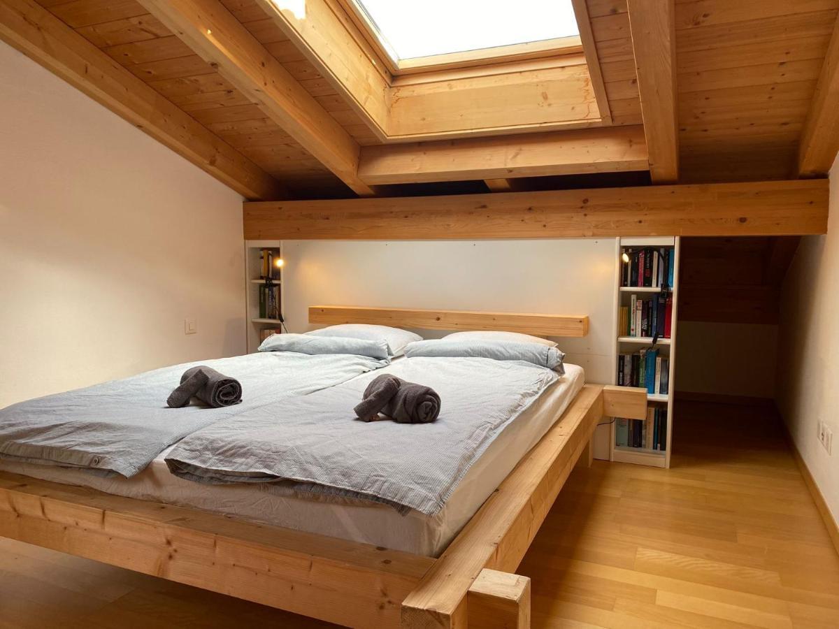 Apartmán Attic In The Alps Luzein Exteriér fotografie